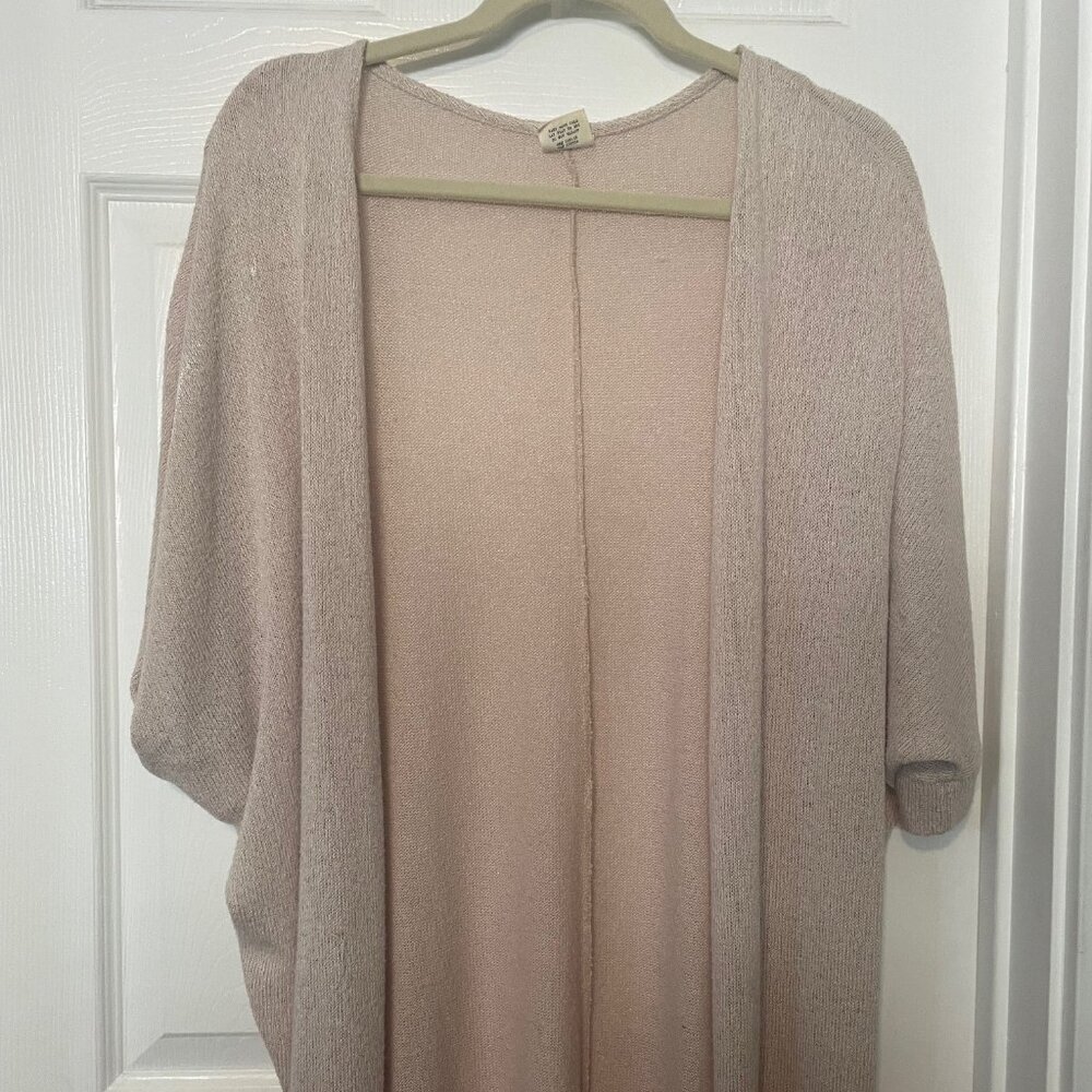Essentials Blush Pink Larger Cardigan